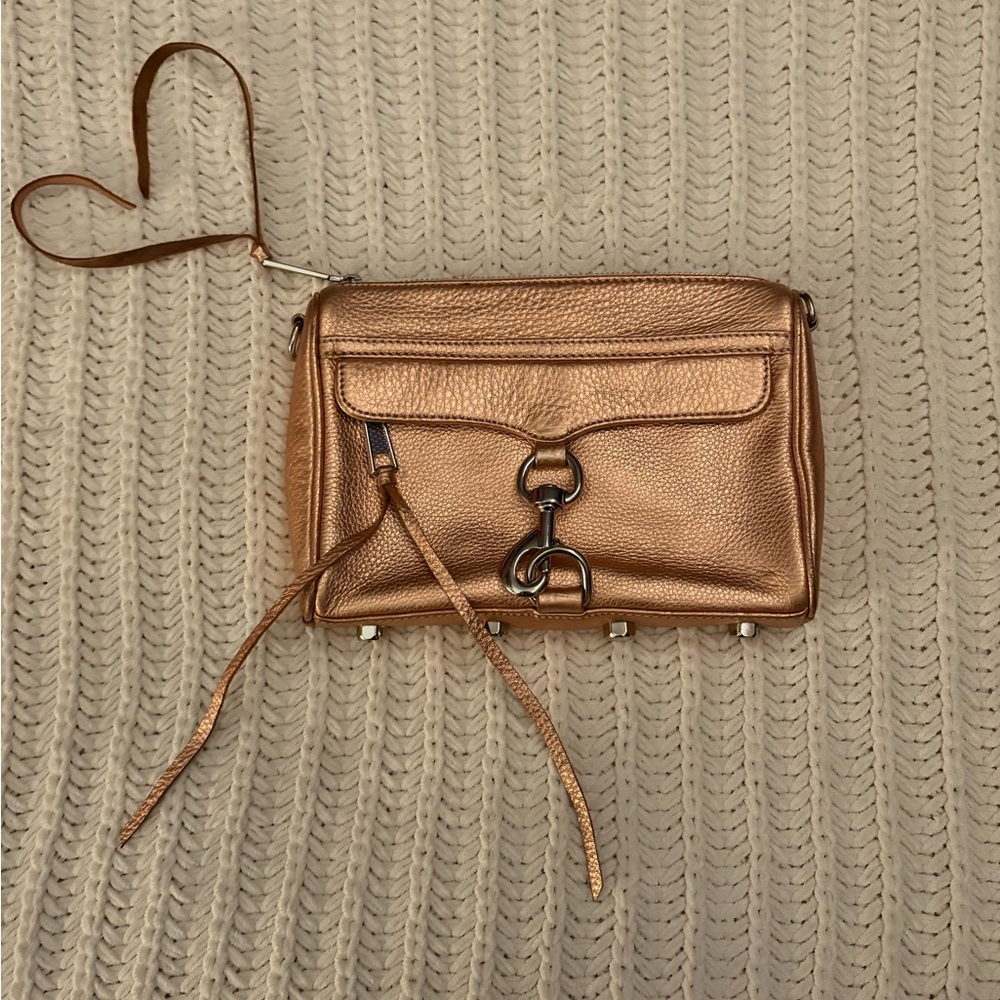 SOLD Rebecca Minkoff Mini M.A.C bag - Rose Gold